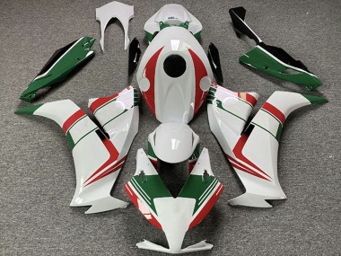 Mejores Carenados Moto Honda CBR1000RR 2012-2016 - Blanco Rojo Verde
