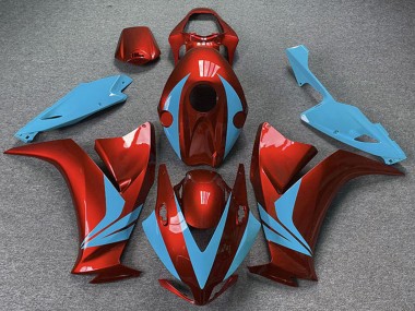 Mejores Carenados Moto Honda CBR1000RR 2012-2016 - Rojo Azul Claro