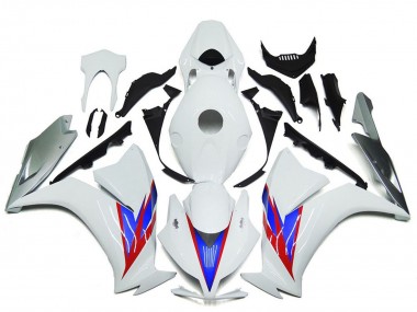Mejores Carenados Moto Honda CBR1000RR 2012-2016 - Blanco Azul Rojo Plata