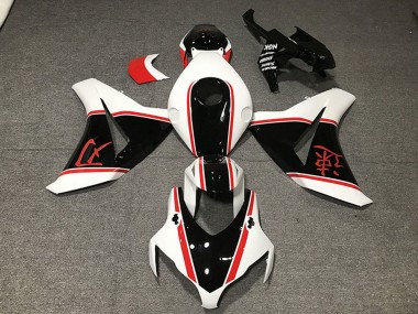 Mejores Carenados Moto Honda CBR1000RR 2008-2011 - Blanco Rojo Negro Brillante