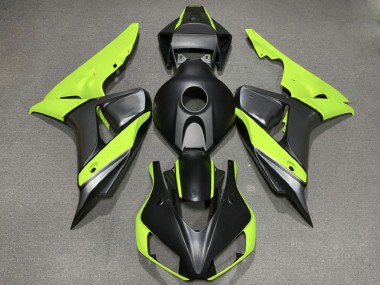 Mejores Carenados Moto Honda CBR1000RR 2006-2007 - Verde Negro Mate
