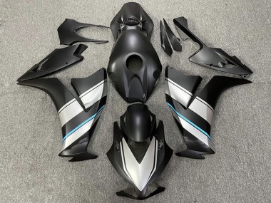 Mejores Carenados Moto Honda CBR1000RR 2012-2016 - Plata Azul Claro Negro Mate