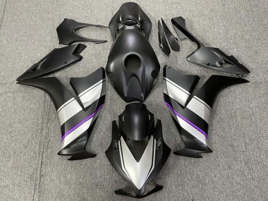 Mejores Carenados Moto Honda CBR1000RR 2012-2016 - Plata Púrpura Negro Mate