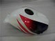 Mejores Carenado Moto Honda CBR600RR 2003-2004 - Blanco Rojo Azul