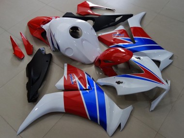 Mejores Carenados Moto Honda CBR1000RR 2012-2016 - Blanco Rojo Azul
