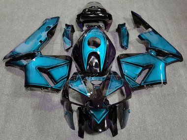 Mejores Carenados Moto Honda CBR600RR 2005-2006 - Azul Profundo Claro