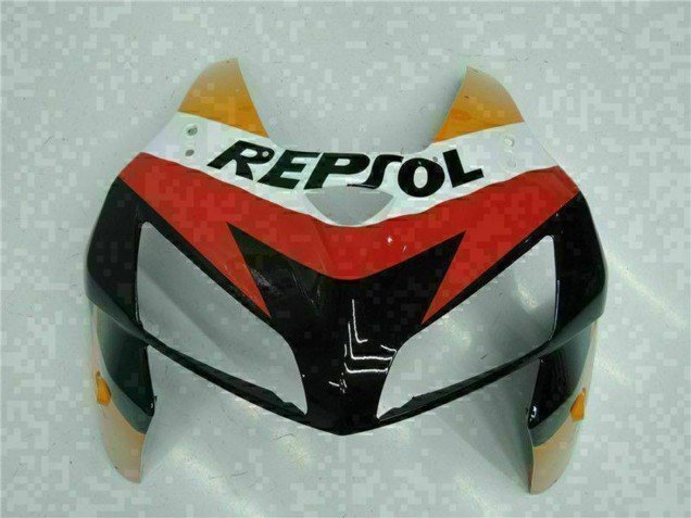 Mejores Carenados Moto Honda CBR600RR 2005-2006 - Naranja Blanco Rojo Negro Repsol