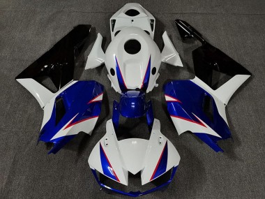 Mejores Carenados Moto Honda CBR600RR 2013-2023 - Blanco Azul Negro Brillante