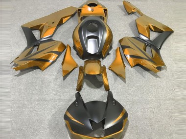 Mejores Carenados Moto Honda CBR600RR 2013-2023 - Oro Negro Mate