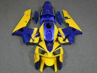 Mejores Carenados Moto Honda CBR600RR 2005-2006 - Amarillo Azul