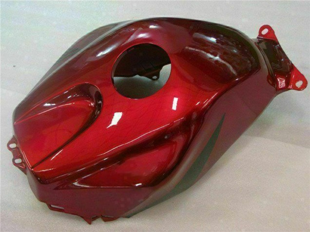 Mejores Carenado Moto Honda CBR600RR 2005-2006 - Rojo Negro