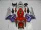 Mejores Carenados Moto Honda CBR600RR 2005-2006 - Rojo Púrpura Gris