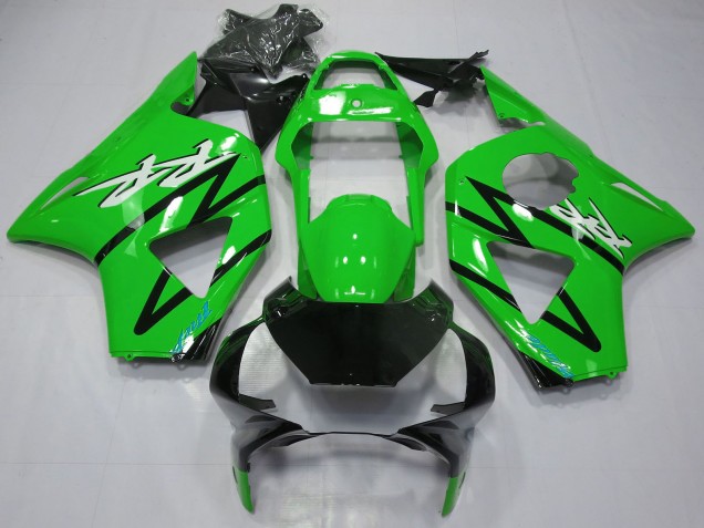Mejores Carenado Moto Honda CBR954RR 2002-2003 - Verde Negro Brillante