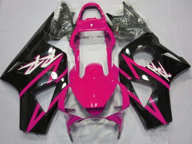 Mejores Carenados Moto Honda CBR954RR 2002-2003 - Rosa Negro Brillante