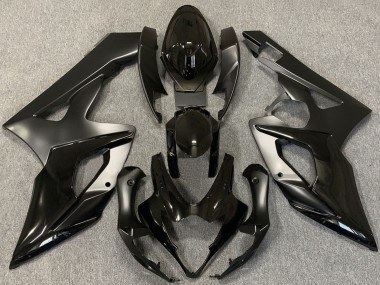 Mejores Carenados Moto Suzuki GSXR 1000 2005-2006 - Negro Brillante Negro Mate