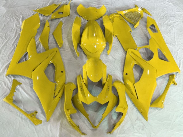 Mejores Carenados Moto Suzuki GSXR 1000 2005-2006 - Amarillo Brillante