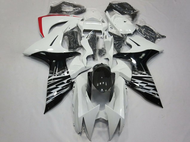 Mejores Carenados Moto Suzuki GSXR 600 / GSXR 750 2011-2024 - Blanco Negro Brillante Rojo