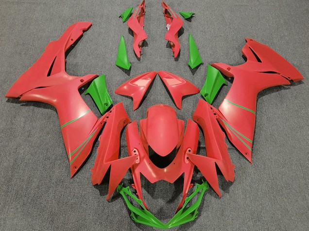 Mejores Carenados Moto Suzuki GSXR 600 / GSXR 750 2011-2024 - Grapefruit Rojo Verde