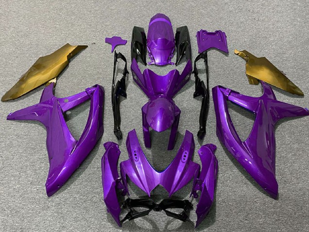 Mejores Carenados Moto Suzuki GSXR 600 / GSXR 750 2008-2010 - Púrpura Oro