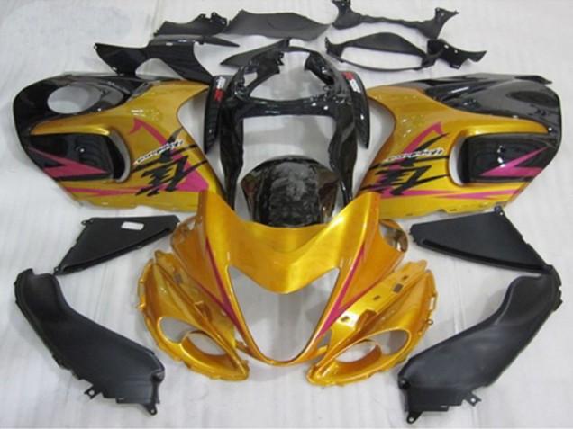 Mejores Carenados Moto Suzuki GSXR 1300 2008-2020 - Oro Negro