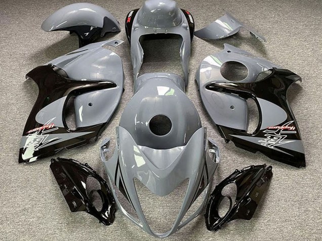 Mejores Carenados Moto Suzuki GSXR 1300 2008-2020 - Nardo Gris Negro