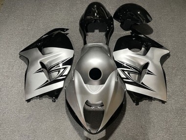 Mejores Carenados Moto Suzuki GSXR 1300 1996-2007 - Plata Negro
