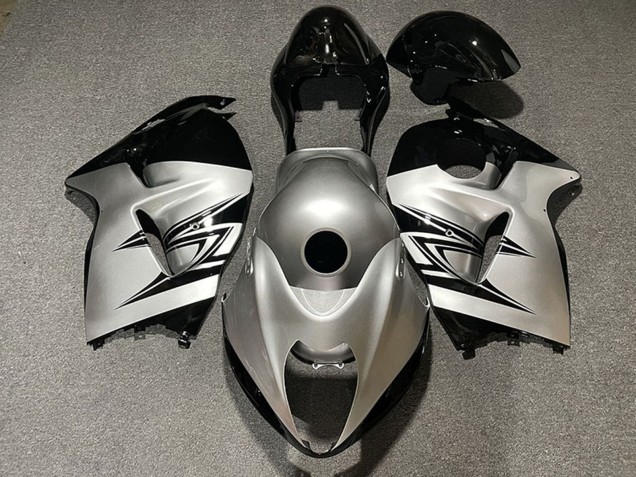 Mejores Carenados Moto Suzuki GSXR 1300 1996-2007 - Plata Negro