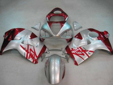 Mejores Carenados Moto Suzuki GSXR 1300 1996-2007 - Plata Rojo
