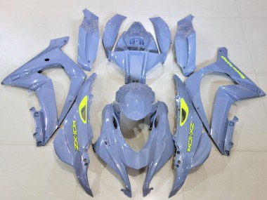 Mejores Carenados Moto Kawasaki ZX10R 2016-2020 - Azul Claro Amarillo