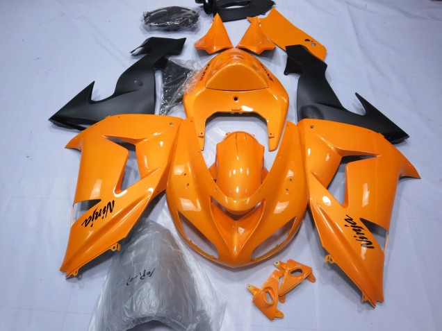 Mejores Carenados Moto Kawasaki ZX10R 2006-2007 - Naranja