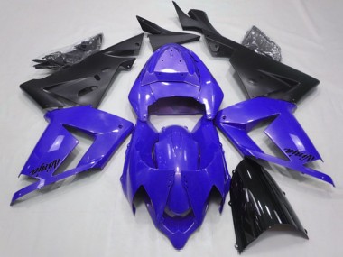 Mejores Carenados Moto Kawasaki ZX10R 2004-2005 - Azul Perla Negro