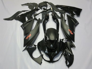 Mejores Carenados Moto Kawasaki ZX6R 2009-2012 - Negro Mate Negro Brillante Rojo Ninja