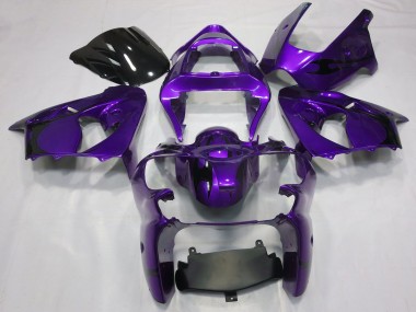 Mejores Carenados Moto Kawasaki ZX6R 2000-2002 - Púrpura