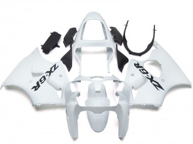 Mejores Carenados Moto Kawasaki ZX6R 2000-2002 - Blanco Brillante
