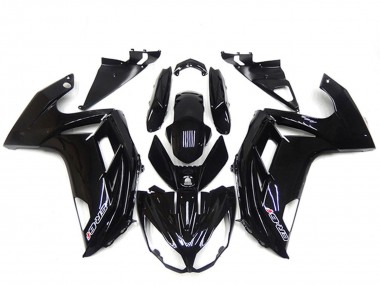 Mejores Carenados Moto Kawasaki Ninja ER6F 2012-2014 - Negro Brillante