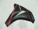 Mejores Carenados Moto Honda CBR1000RR 2008-2011 - Negro Mate Rojo