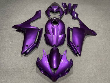 Mejores Carenados Moto Yamaha R1 2007-2008 - Púrpura