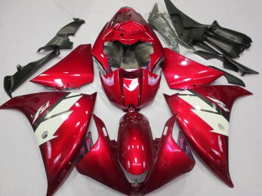 Mejores Carenados Moto Yamaha R1 2012-2014 - Rojo Blanco