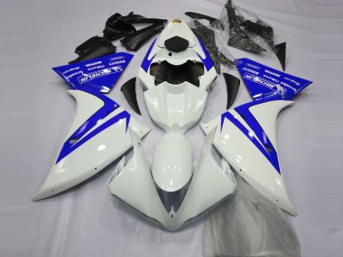 Mejores Carenados Moto Yamaha R1 2012-2014 - Blanco Azul