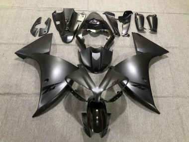 Mejores Carenados Moto Yamaha R1 2012-2014 - Negro Brillante Negro Mate