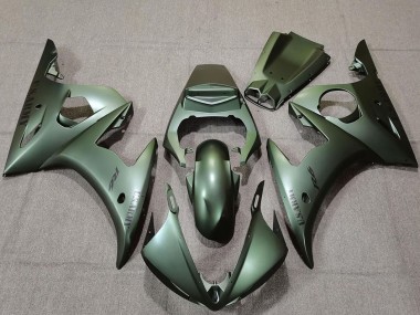 Mejores Carenados Moto Yamaha R6 2003-2004 - Verde Militar
