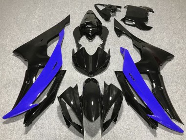 Mejores Carenados Moto Yamaha R6 2008-2016 - Azul Negro Brillante