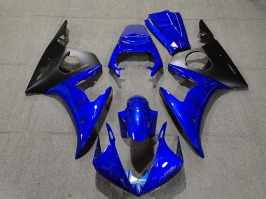 Mejores Carenados Moto Yamaha R6 2005 - Azul Negro Mate