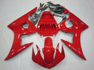 Mejores Carenados Moto Yamaha R6 2003-2004 - Rojo Brillante
