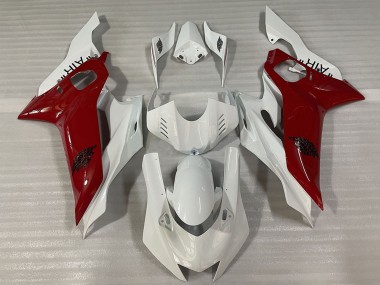 Mejores Carenados Moto Yamaha R6 2017-2023 - Blanco Rojo Granate