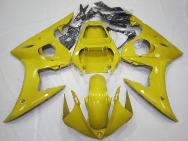 Mejores Carenados Moto Yamaha R6 2003-2004 - Amarillo Brillante