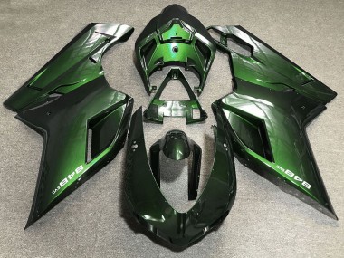Mejores Carenados Moto Ducati 848 2007-2014 - Verde