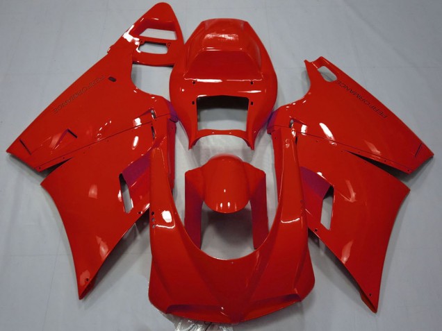 Mejores Carenados Moto Ducati 748 916 996 998 1993-2005 - Rojo Performance