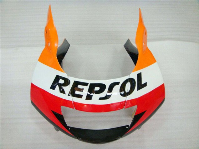 Mejores Carenado Moto Honda CBR600 F3 1995-1996 - Naranja Blanco Rojo Negro Brillante Repsol