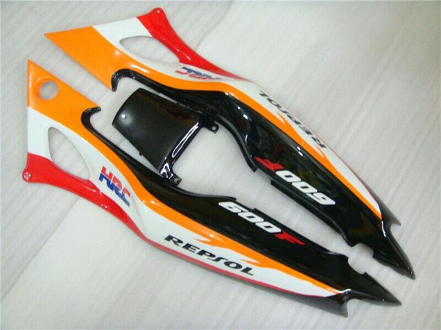 Mejores Carenado Moto Honda CBR600 F3 1995-1996 - Naranja Blanco Rojo Negro Brillante Repsol